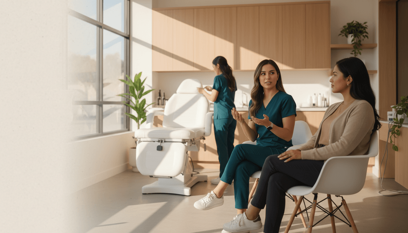 Nevatal software interface showing patient management and scheduling